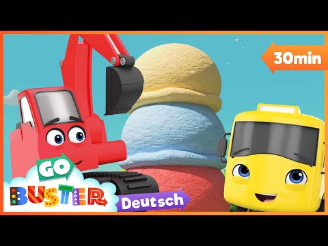 Buster und das riesige Eis | Go Buster Deutsch | Kinderlieder.| Cartoons für Kinder