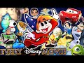 Ranking EVERY Disney Pixar Movie Ever