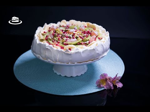 Tort Pavlova / Pavlova Cake [Eng. Sub.]