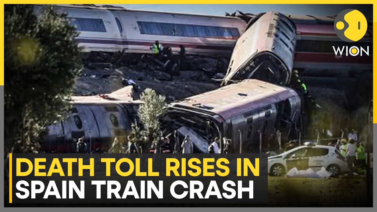 Spain Train Accident: Two-High Speed Trains Collide Near Urda Station | WION News
