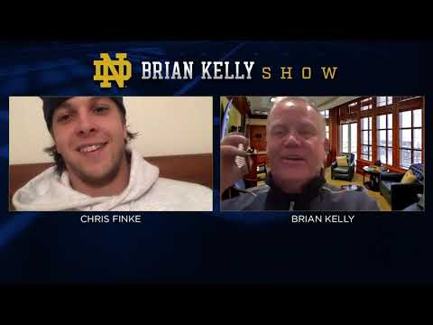 @NDFootball | Catching Up with Coach Kelly & Chris Finke (12.09.20)