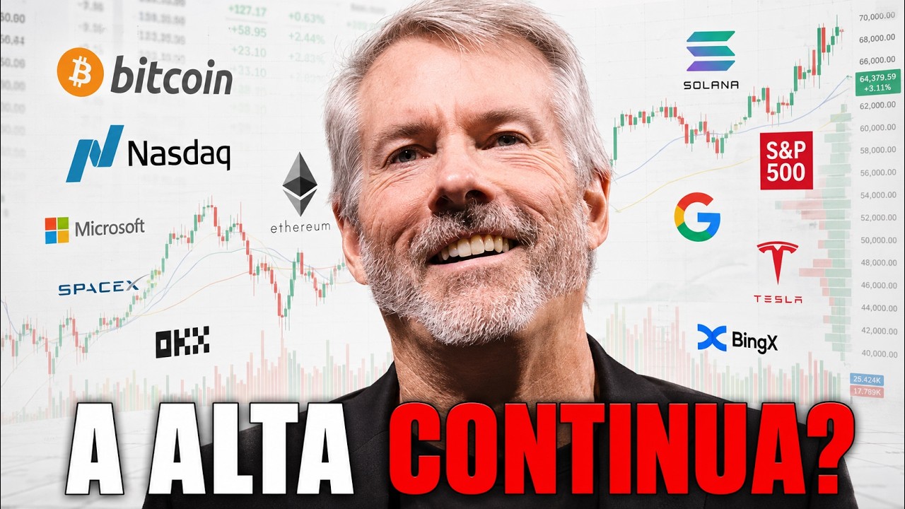 A ALTA VAI CONTINUAR?  BITCOIN, SP500, NASDAQ, XAU, FOREX