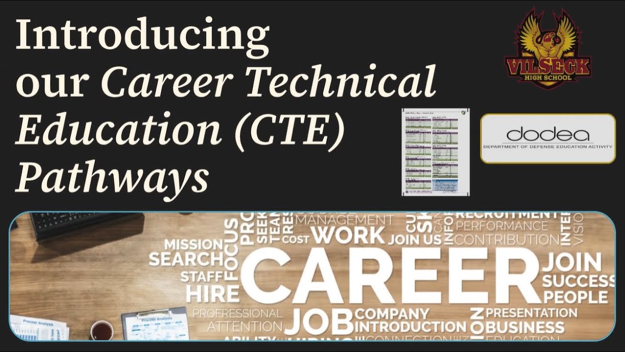 Career Technical Education CTE Pathways at Vilseck High School