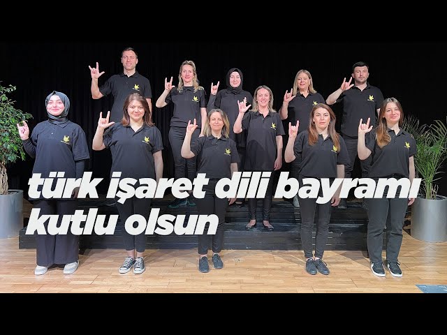 Türk İşaret Dili Bayramı Kutlu Olsun