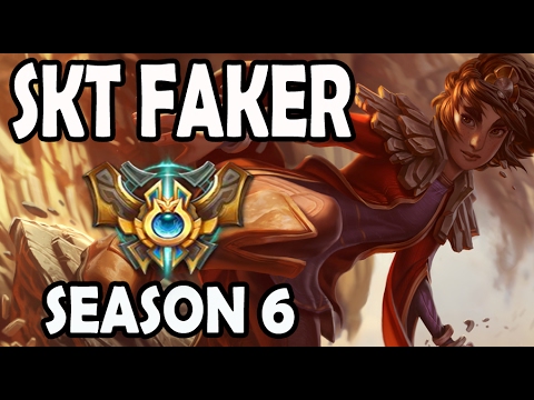 SKT T1 Faker Taliyah vs Aurelion Sol MID Ranked Challenger Korea
