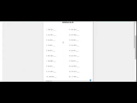 Get Your Editable Addition Templates Now Online