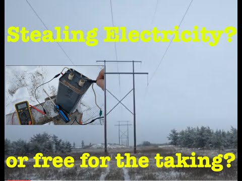 Fences sucking power from under HV transmission lines