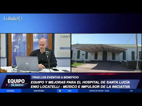 Equipamiento y mejoras para el hospital de Santa Lucía