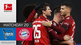 Hertha BSC 1-4 Bayern München Pekan 20
