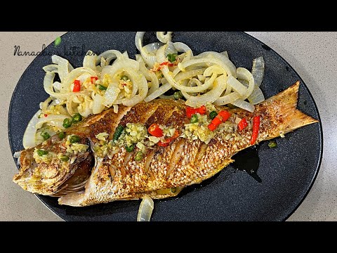 Oven Grilled RED SNAPPER - under 20 minutes