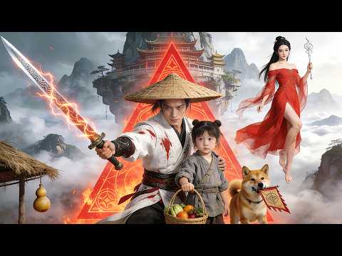 Injured immortal swordsman rescued by girl? Meets fairy—three, one dog roam the martial world!🐶