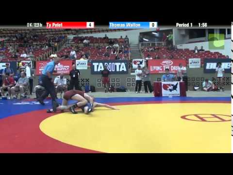 60 KG Ty Pelot vs Thomas Walton