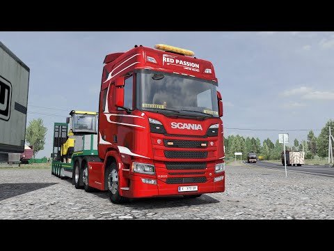 ETS2 1.35 ProMods RusMap Volga Map Scania R520 Lublin - Tolyatti Part 4/4