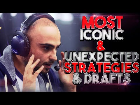 The MOST ICONIC & UNEXPECTED Strategies & Drafts which surprised the Dota 2 World - Part 1