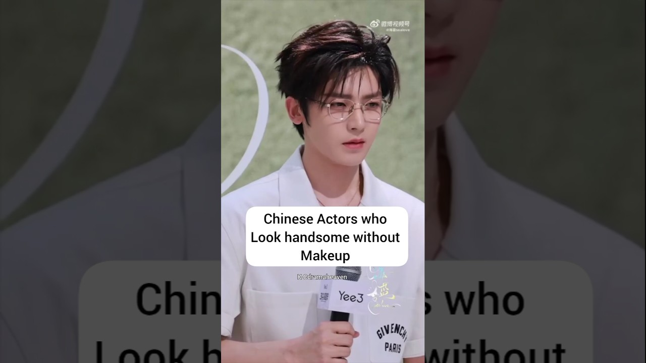 Hansome Chinese Actors in Their natural look 📷📸🥵 #luoyunxi #youtubeshorts #chenzheyuan #shortsfeed