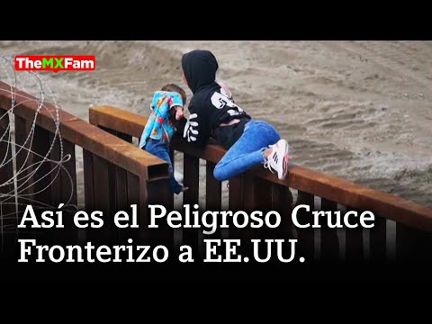Así Cruzan Caminando a EE.UU: La Pesadilla del Sueño Americano | TheMXFam
