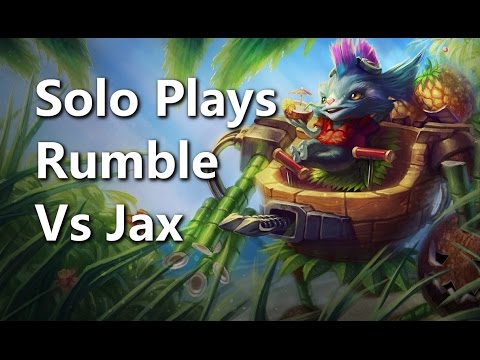 Rumble Vs Jax Top Lane Commentary