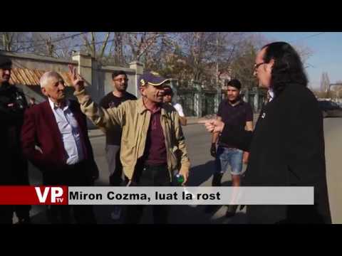 Miron Cozma, luat la rost