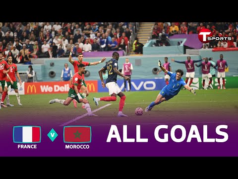 All Goals | France vs Morocco | Semi Final | FIFA World Cup 2022 | T Sports