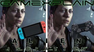 Alien: Isolation Graphics Comparison (Nintendo Switch vs. Playstation 4)