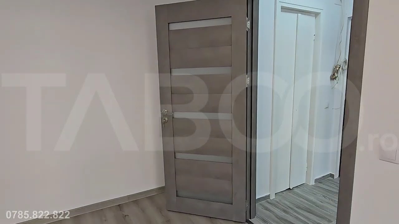 Apartament 2 camere de vanzare 47 utili renovat complet Terezian Sibiu - Video