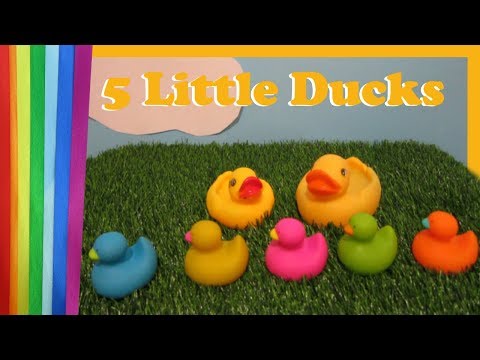 Five Little Ducks Nursery Rhymes | Baby & Kid Songs