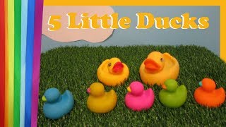 Five Little Ducks Nursery Rhymes | Baby & Kid Songs