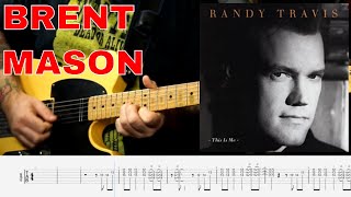 Brent Mason Solo - Randy Travis - Small Y&#39;all (Western Swing TAB)