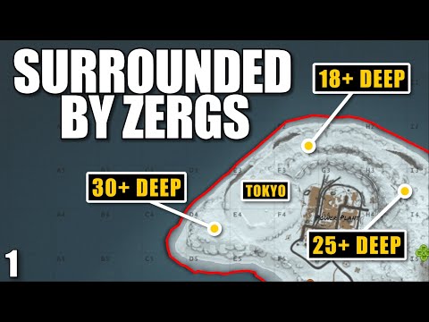 SURVIVING a 600+ POP SERVER on WIPE DAY | Solo Rust