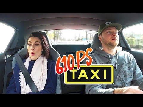 BESTES Taxi mit 610PS (Reaktionen) / AUDI R8 V10 Plus Spyder