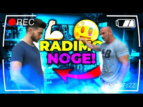 NAJBOLJI Trening NOGU za Pocetnike *ogromna pumpa*