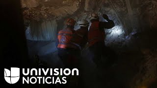 Esta es la razón por la que rescatistas piden oscuridad durante los rescates nocturnos