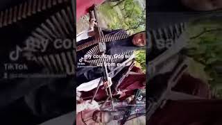 Boko haram Terrorists recruit kidnapped underage girls and give them heavy guns #bandits #isis #war
