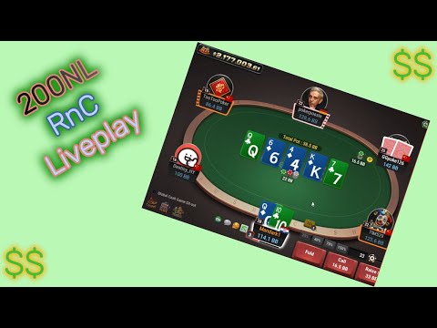 GGPoker 200NL Rush&Cash liveplay /w commentary #23