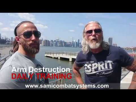 SAMI Combat Systems - daily training - exercise 104 - Panantukan Concept Arm Destruction