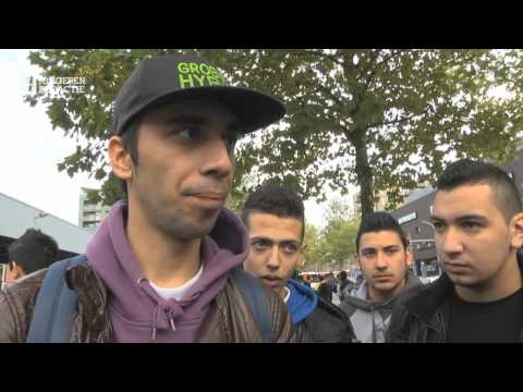 Hangjongeren in Genk