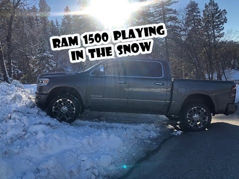 Testing out my Nitto Ridge Grapplers on some snowy roads