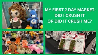 MARKET RECAP: SALES, SHOPPING AND NEW FRIENDSHIPS!