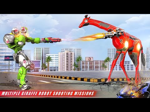 Giraffe Robot Car Transform