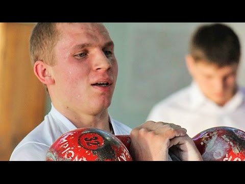 Static holds with kettlebells by MSIC Ivan Belyaev / Статические удержания гирь (МСМК Иван Беляев)