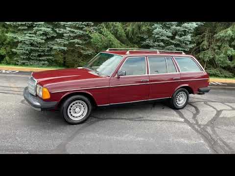 1980 Mercedes-Benz 300TD Diesel Wagon in Medium Red