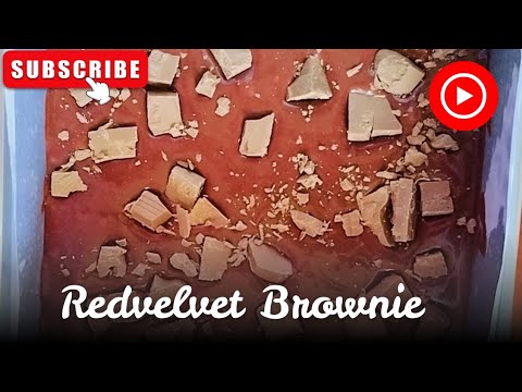 Redvelvet Brownie ❤️ #namishbakers #homemade #brownies #Cake