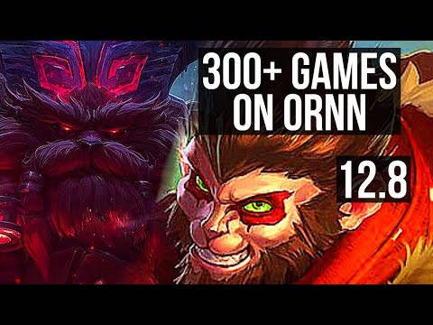 ORNN vs WUKONG (TOP) | 3/1/8, 1.0M mastery, 300+ games | NA Diamond | 12.8