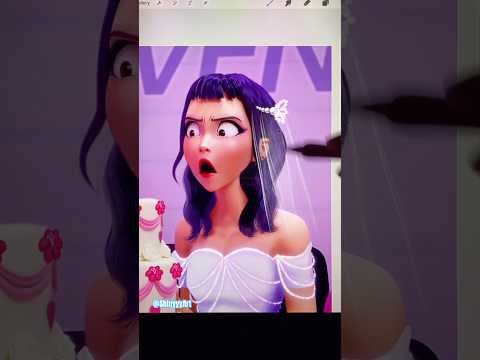 🎂💜 Mystery and Zoey’s Wedding 🤭😤 #kpopdemonhunters #huntrix #zoey #sodapop #sajaboys #rumi