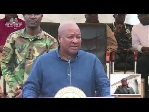 President Mahama pledges budgetary support to restore Cape Coast Castle