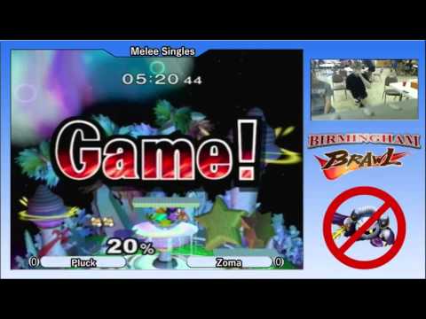 Birmingham Brawl 3 Melee Singles - Pluck (Marth) vs. Zoma (Fox)