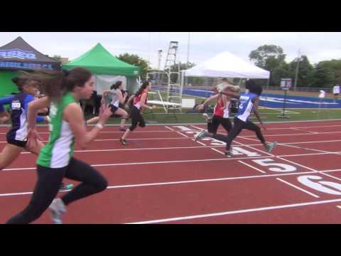 Provinciaux Scolaire 2016 - 100m Final  Cadette Femme