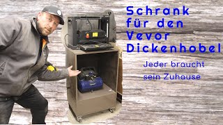 Unterschrank für den Vevor Dickenhobel