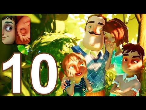 Hello Neighbor Hide & Seek Mobile - Gameplay Walkthrough Part 10 - All Cutscenes Updated (iOS)