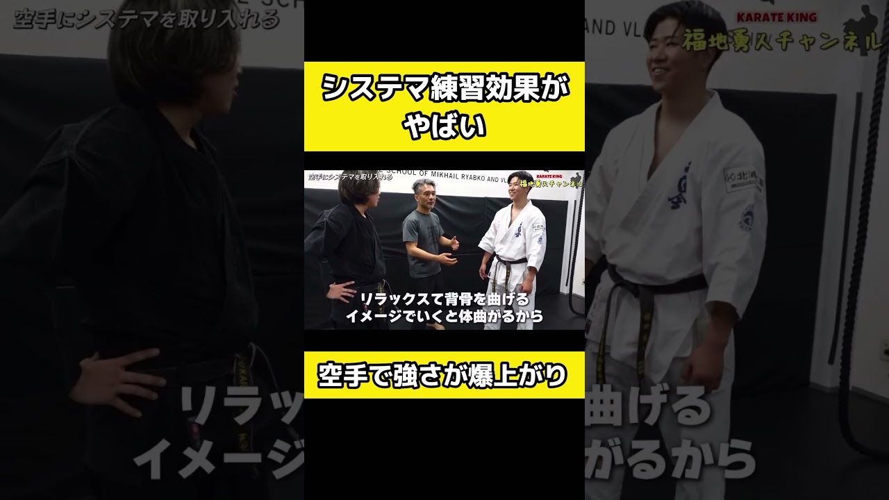 システマを取り入れたら空手の強さが爆増した